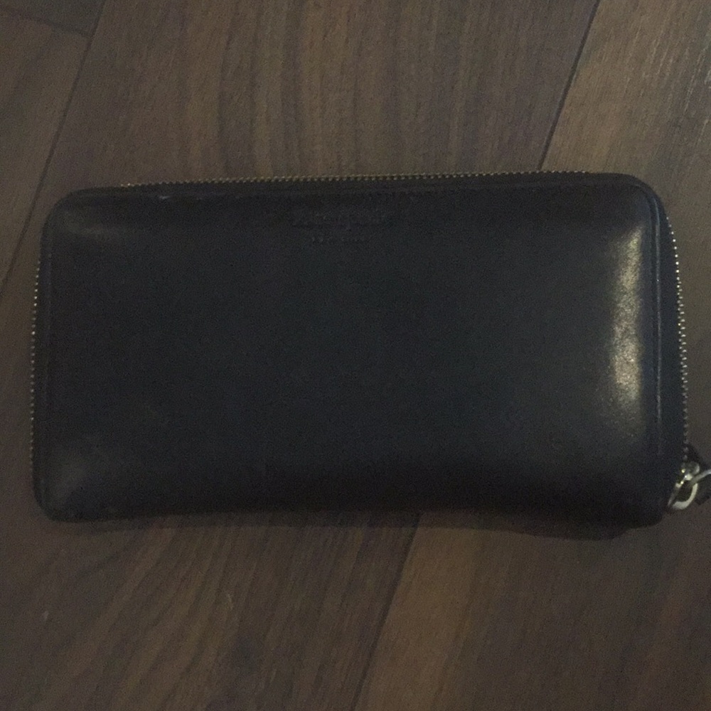 Black leather Kate Spade Wallet
